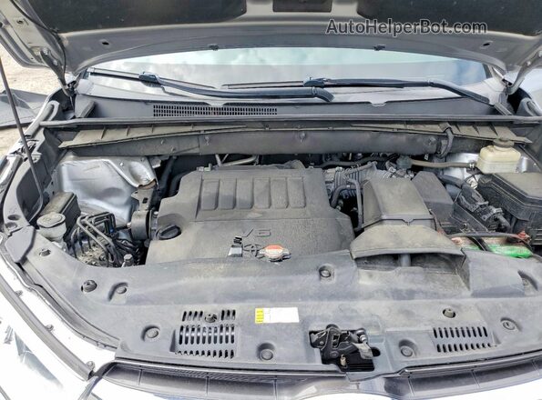 5TDBKRFH3GS299334 2016 TOYOTA HIGHLANDER Gray Շարժիչի բաժամունքի տեսք