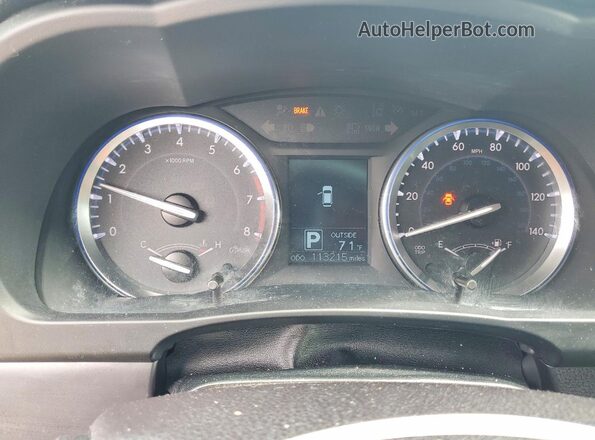5TDBKRFH3GS299334 2016 TOYOTA HIGHLANDER Gray Սարքավորումների վահանակի տեսք