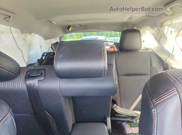 5TDBKRFH3GS329691 2016 TOYOTA HIGHLANDER Gray უკანა სავარძლების ხედი