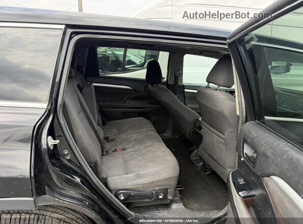 5TDBKRFH7GS264313 2016 TOYOTA HIGHLANDER Blue Вид наклейки з VIN-кодом