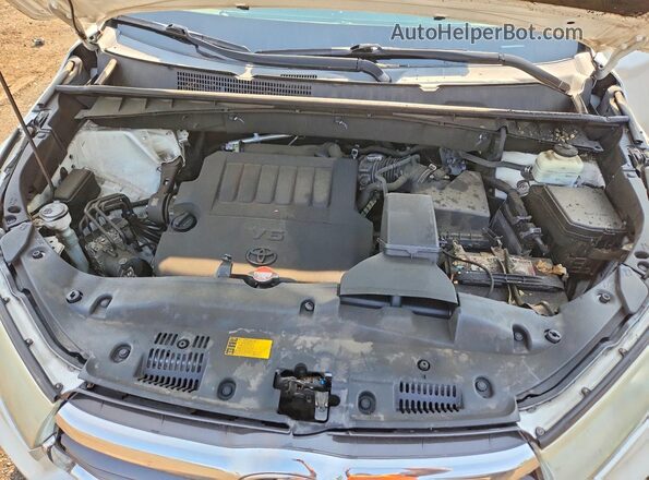 5TDBKRFHXGS265391 2016 TOYOTA HIGHLANDER White ძრავის განყოფილების ხედი