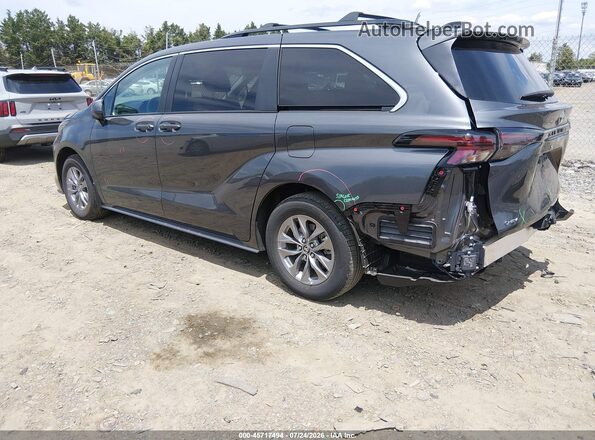 5TDBRKEC0SS238508 2025 TOYOTA SIENNA Gray უკანა მარცხენა