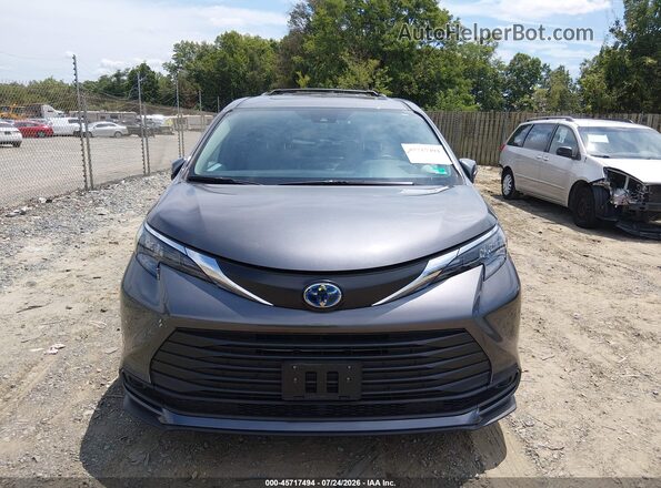 5TDBRKEC0SS238508 2025 TOYOTA SIENNA Gray უკანა სალონის ხედი