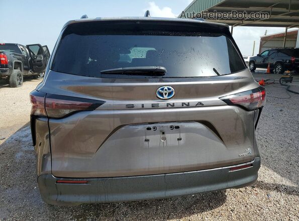 5TDBRKEC1PS160361 2023 TOYOTA SIENNA Gray Հետևի տեսք
