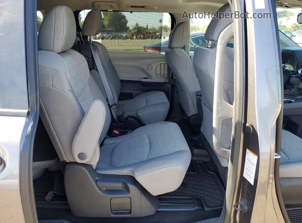 5TDBRKEC1PS177046 2023 TOYOTA SIENNA Gray უკანა სალონის ხედი