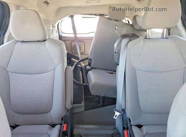 5TDBRKEC1PS177046 2023 TOYOTA SIENNA Gray უკანა სავარძლების ხედი