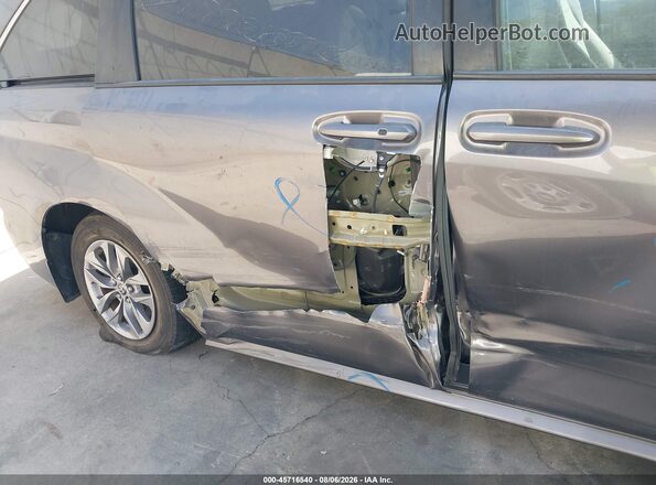 5TDBRKEC2NS086882 2022 TOYOTA SIENNA Gray Front view