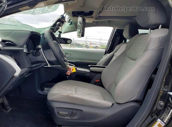 5TDBRKEC2SS230913 2025 TOYOTA SIENNA Black Widok wnętrza z przodu
