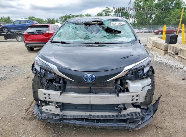5TDBRKEC2SS230913 2025 TOYOTA SIENNA Black Widok z przodu