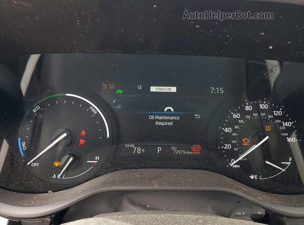 5TDBRKEC2SS230913 2025 TOYOTA SIENNA Black Widok zestawu wskaźników