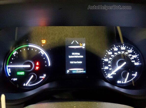 5TDBRKEC7MS004059 2021 TOYOTA SIENNA Gray Instrument cluster view