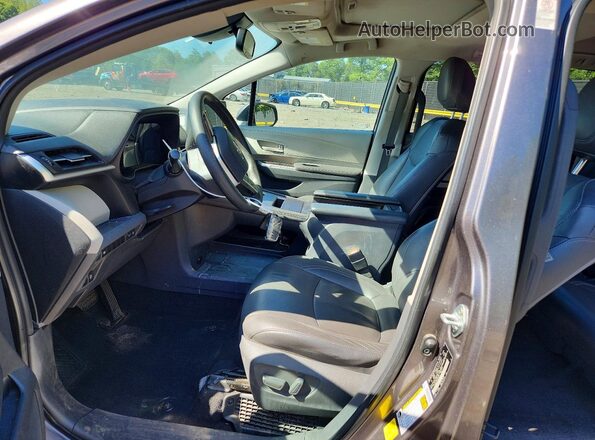 5TDBRKEC7MS013277 2021 TOYOTA SIENNA Gray Widok wnętrza z przodu