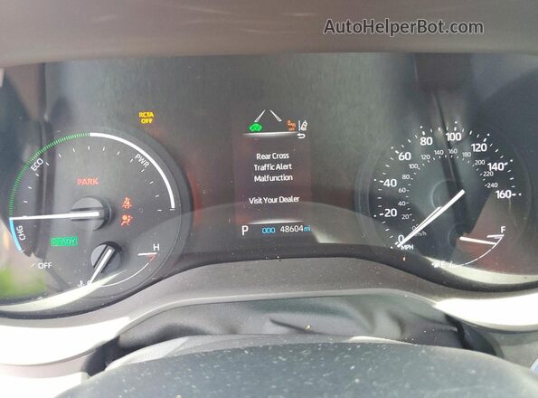 5TDBRKECXNS130952 2022 TOYOTA SIENNA Burgundy ხელსაწყოთა პანელის ხედი