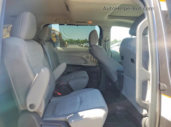 5TDBSKFC6MS019865 2021 TOYOTA SIENNA Gray Սալոնի հետևի տեսք
