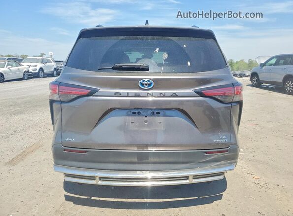 5TDBSKFC6MS019865 2021 TOYOTA SIENNA Gray Հետևի տեսք