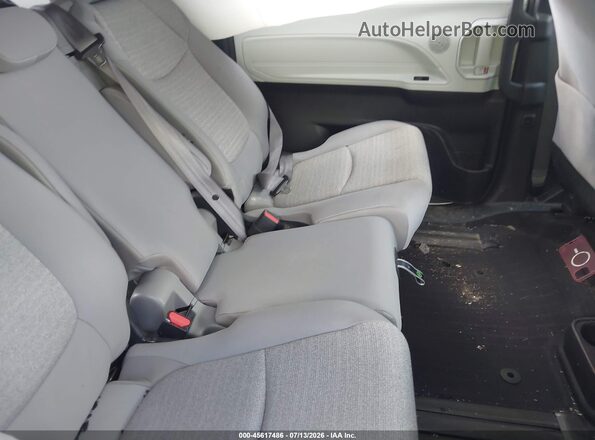 5TDBSKFCXSS156899 2025 TOYOTA SIENNA White Вид наклейки з VIN-кодом