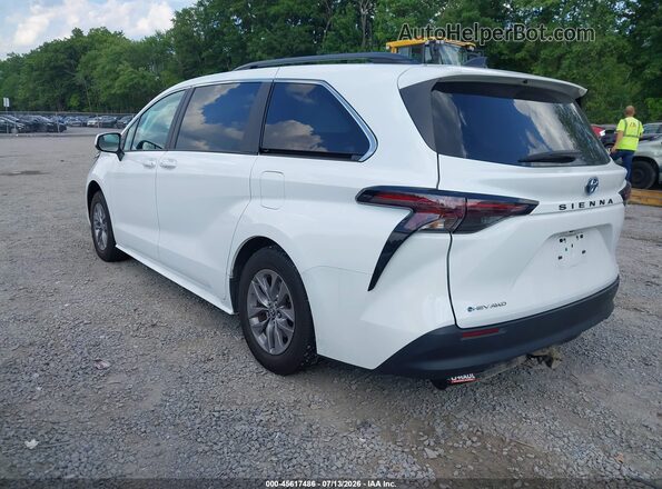 5TDBSKFCXSS156899 2025 TOYOTA SIENNA White Задня ліва чверть