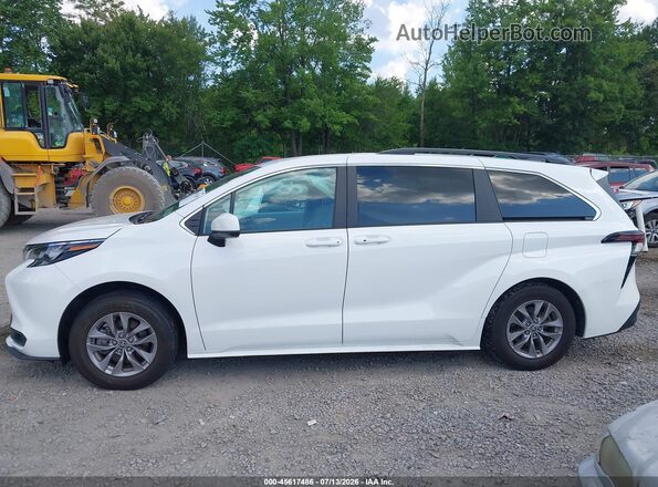5TDBSKFCXSS156899 2025 TOYOTA SIENNA White Панорамний вид салону 360°
