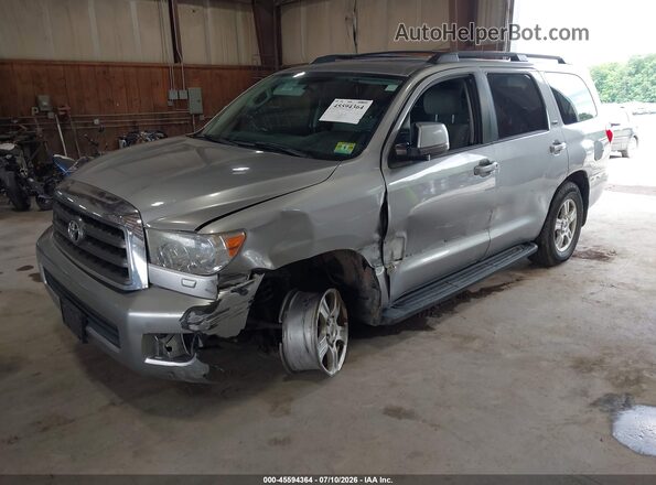 5TDBW5G10GS137269 2016 TOYOTA SEQUOIA Silver Передня ліва чверть