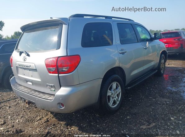 5TDBW5G17GS146213 2016 TOYOTA SEQUOIA Серебряный Задняя правая четверть