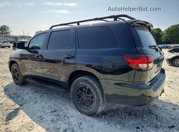 5TDBY5G12LS176823 2020 TOYOTA SEQUOIA Черный Задняя левая четверть