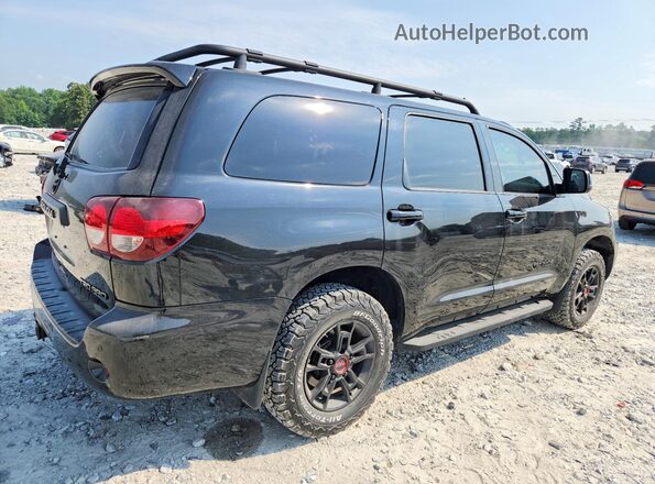 5TDBY5G12LS176823 2020 TOYOTA SEQUOIA Черный Задняя правая четверть