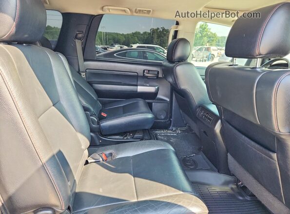 5TDBY5G12LS176823 2020 TOYOTA SEQUOIA Черный Вид задних сидений