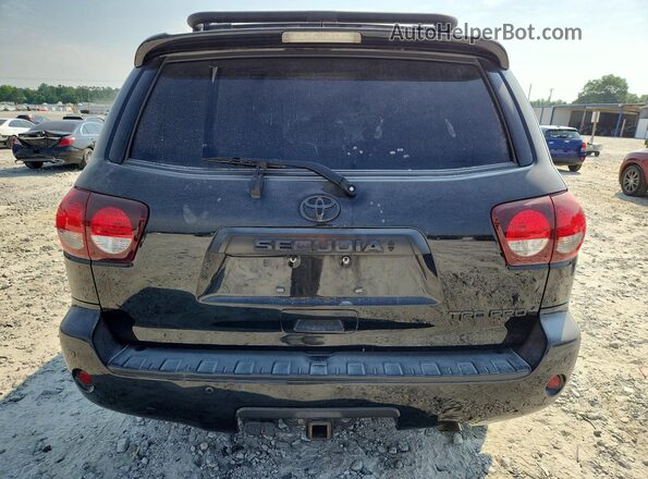 5TDBY5G12LS176823 2020 TOYOTA SEQUOIA Черный Вид сзади