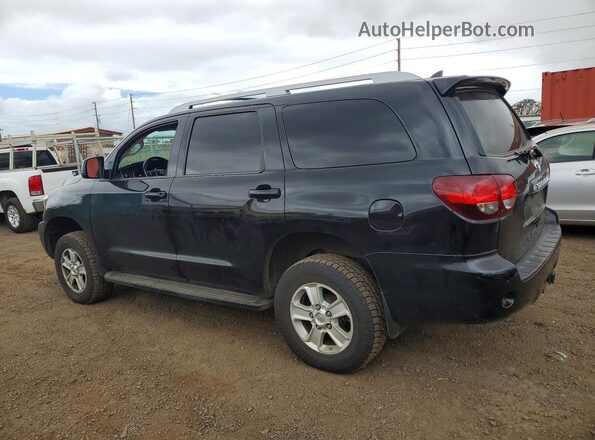 5TDBY5G17JS158623 2018 TOYOTA SEQUOIA Black Задня ліва чверть