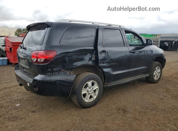 5TDBY5G17JS158623 2018 TOYOTA SEQUOIA Black Задня права чверть