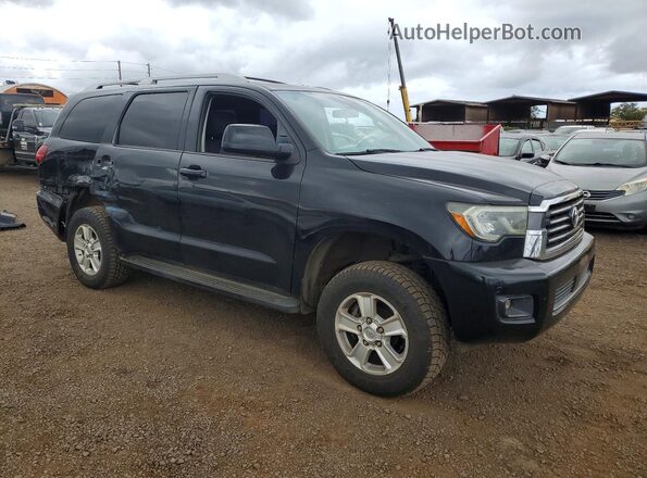 5TDBY5G17JS158623 2018 TOYOTA SEQUOIA Black Передня права чверть