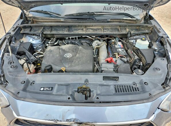 5TDBZRBH0LS034074 2020 TOYOTA HIGHLANDER Blue სალონის 360-გრადუსიანი ხედი