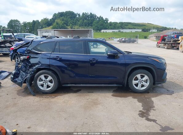 5TDBZRBH0MS156158 2021 TOYOTA HIGHLANDER Blue Vista interior de 360 grados