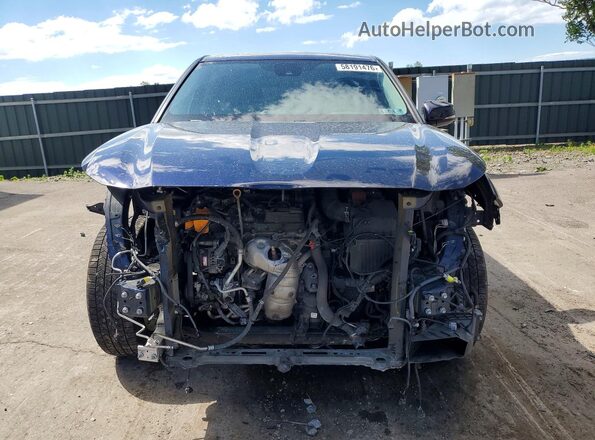 5TDBZRBH2LS010147 2020 TOYOTA HIGHLANDER Blue Widok z przodu