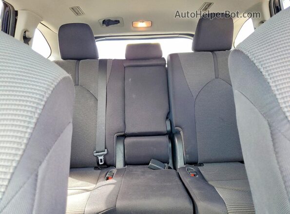 5TDBZRBH2LS010147 2020 TOYOTA HIGHLANDER Blue Widok tylnych siedzeń