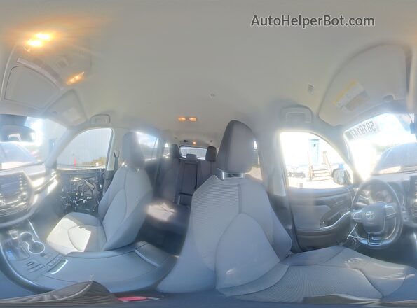 5TDBZRBH2LS010147 2020 TOYOTA HIGHLANDER Blue Widok wnętrza 360 stopni