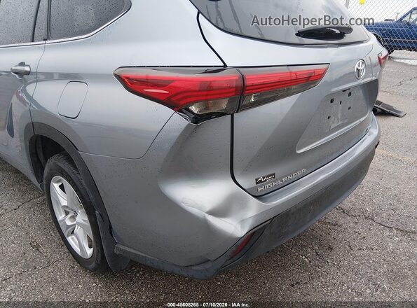 5TDBZRBH2LS038059 2020 TOYOTA HIGHLANDER Синий 
