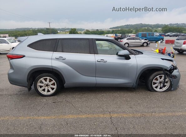 5TDBZRBH2LS038059 2020 TOYOTA HIGHLANDER Синий Панорамный вид салона 360°