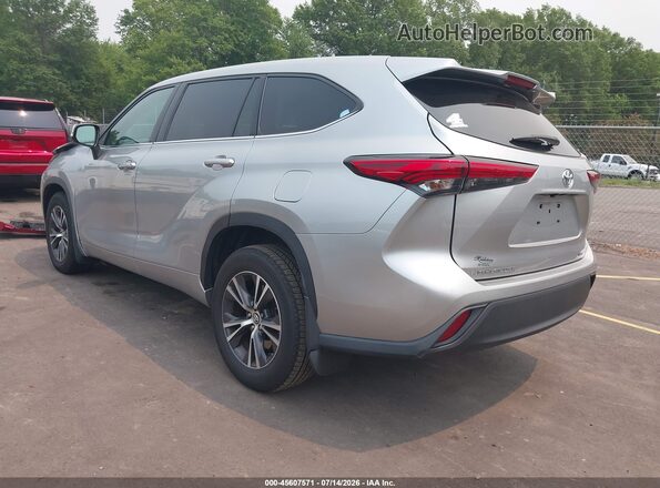 5TDBZRBH2MS082578 2021 TOYOTA HIGHLANDER Silver Задня ліва чверть