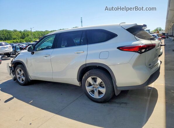 5TDBZRBH2MS534089 2021 TOYOTA HIGHLANDER White Trasero izquierdo