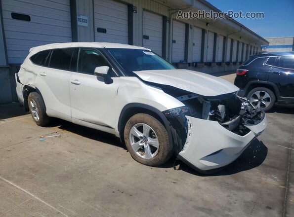 5TDBZRBH2MS534089 2021 TOYOTA HIGHLANDER White Delantero derecho