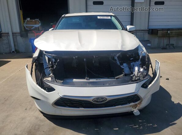 5TDBZRBH2MS534089 2021 TOYOTA HIGHLANDER White Vista frontal