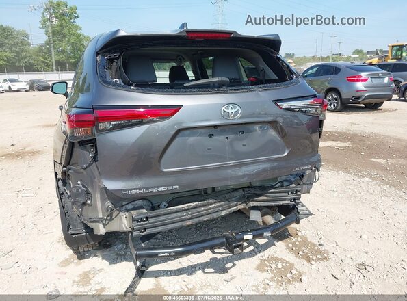 5TDBZRBH2MS548607 2021 TOYOTA HIGHLANDER Gray წინა ხედი