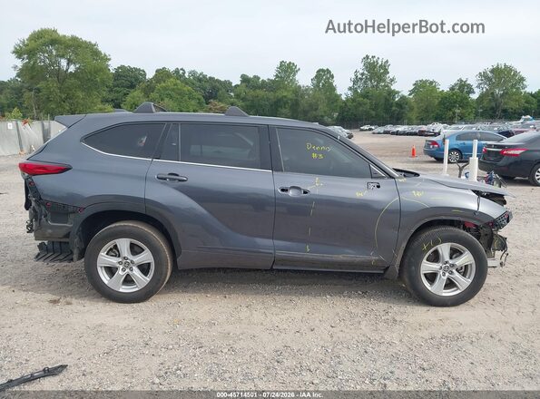 5TDBZRBH4LS515168 2020 TOYOTA HIGHLANDER Gray 360 interior view