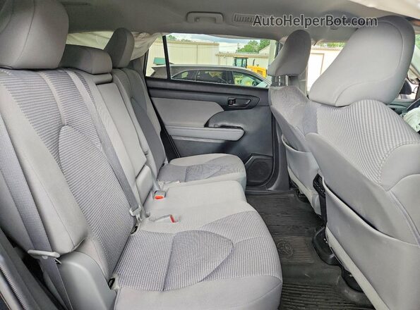 5TDBZRBH4MS095655 2021 TOYOTA HIGHLANDER Black უკანა სალონის ხედი