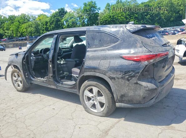 5TDBZRBH7LS018079 2020 TOYOTA HIGHLANDER Black Задня ліва чверть