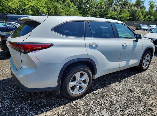 5TDBZRBH7NS163822 2022 TOYOTA HIGHLANDER White უკანა მარჯვენა