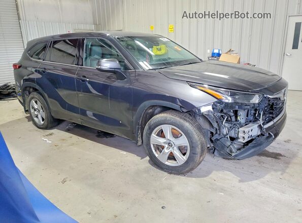 5TDBZRBH7NS222013 2022 TOYOTA HIGHLANDER Серый Передняя правая четверть