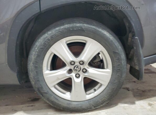 5TDBZRBH7NS222013 2022 TOYOTA HIGHLANDER Серый 