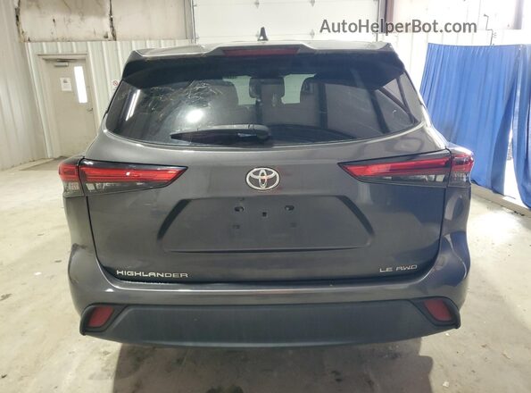 5TDBZRBH7NS222013 2022 TOYOTA HIGHLANDER Серый 